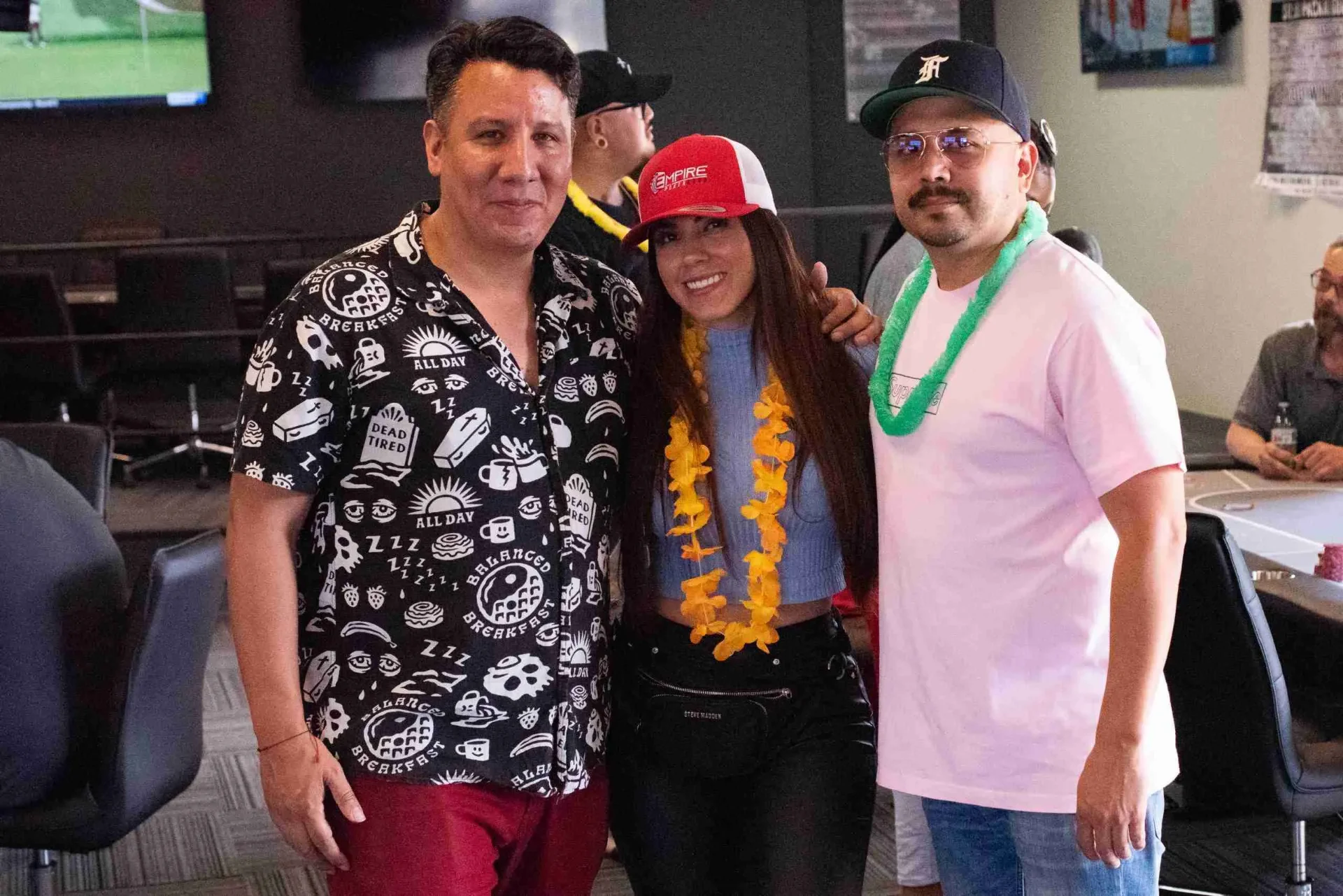 Guests enjoying an event at Empire Poker Club